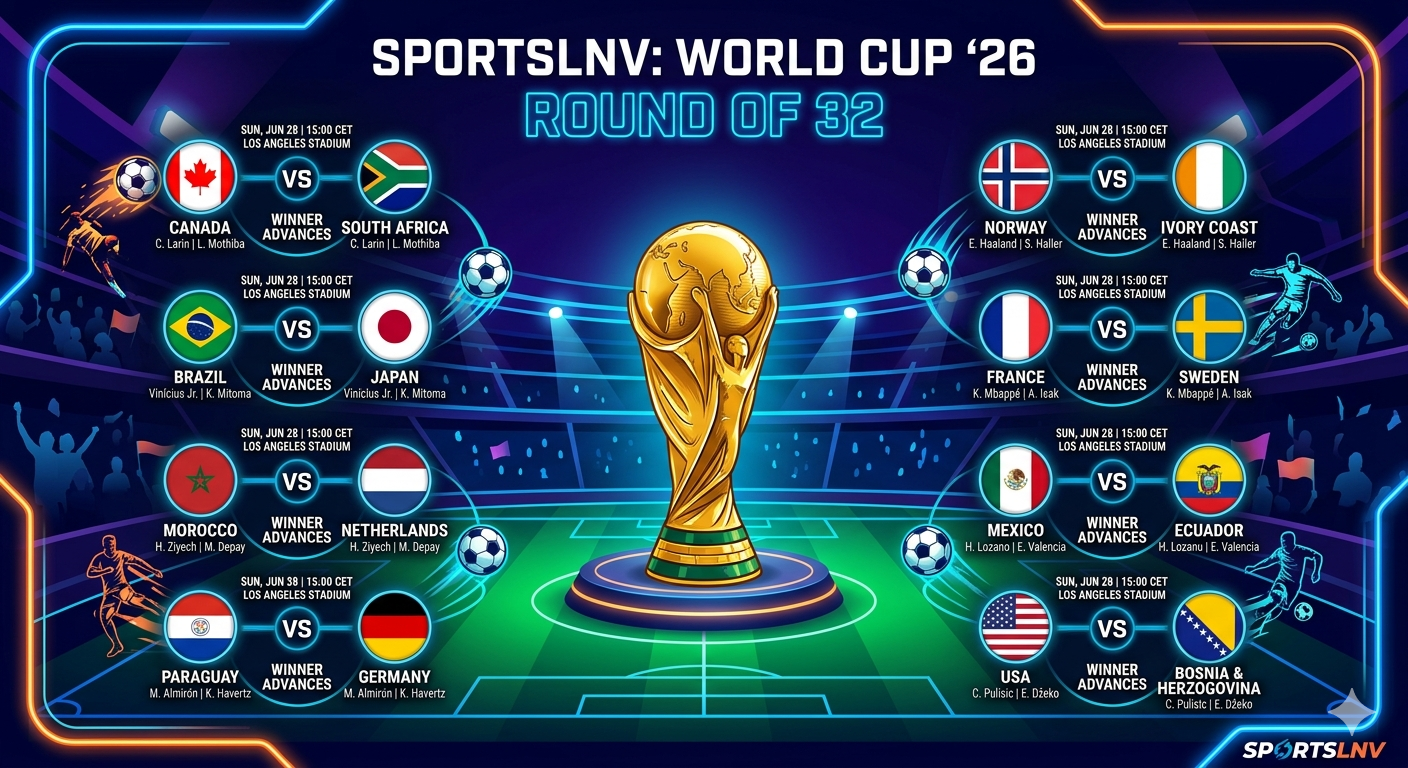 Switzerland vs Colombia — World Cup 2026 Round of 16 Preview