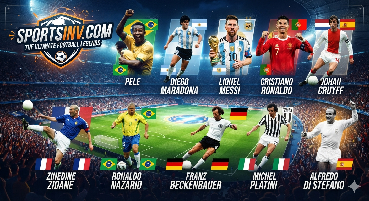 World best football player of all time top 10