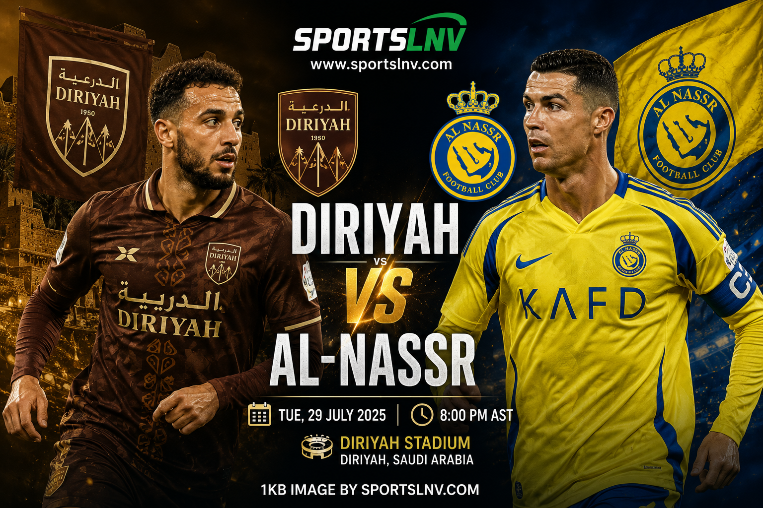 Diriyah vs Al-Nassr: Match Preview, Teams, Players & More