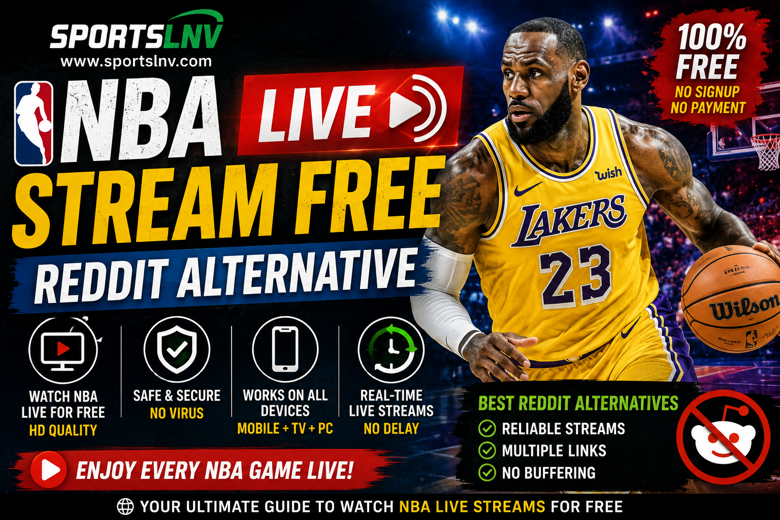 NBA Live Stream Free Reddit Alternatives: Best Legal Options