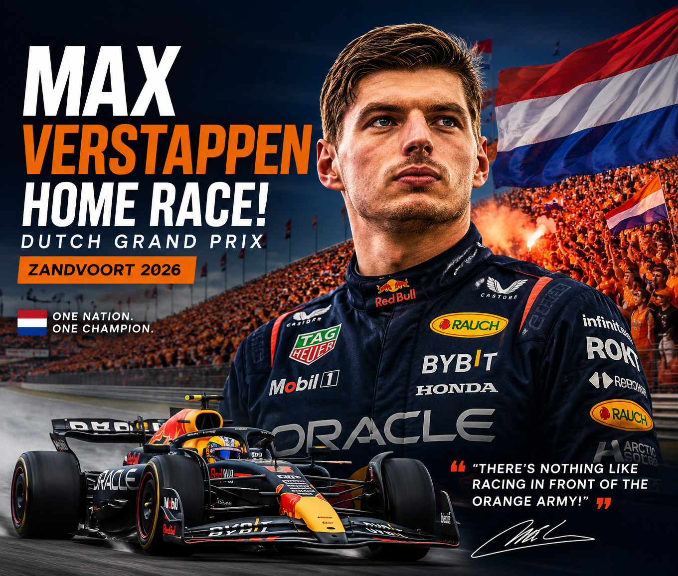 Max Verstappen Home Race: Dutch GP Preview & Prediction